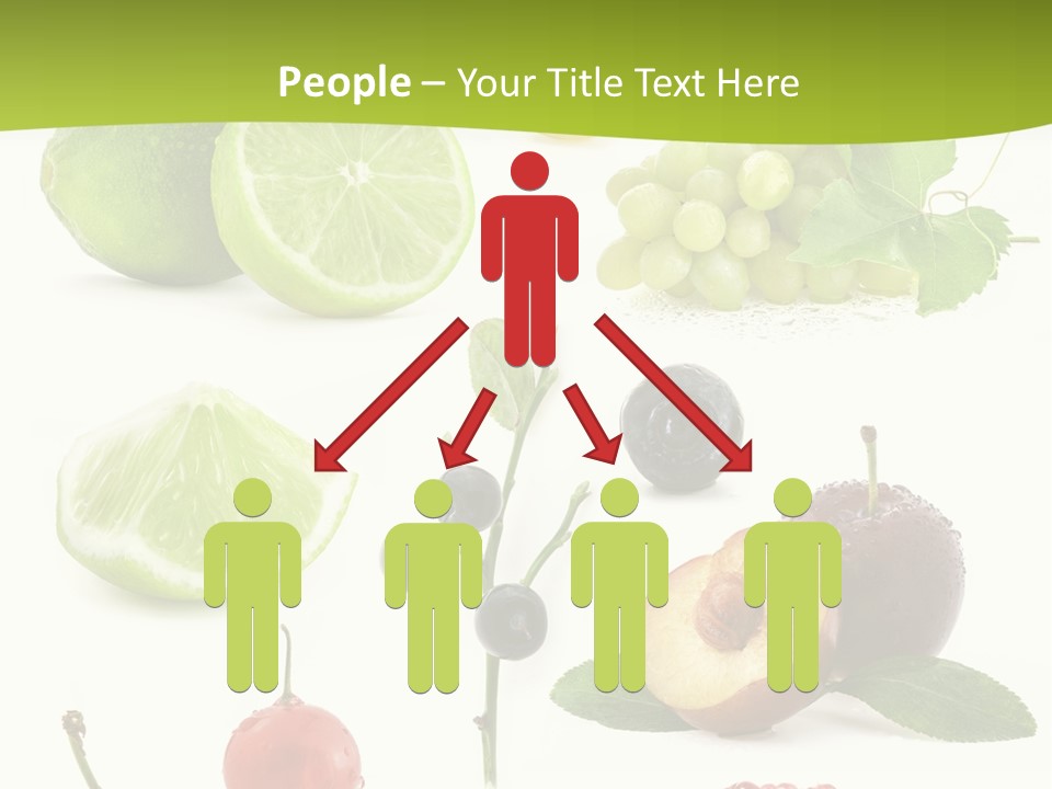 Raw Fruit Segment PowerPoint Template