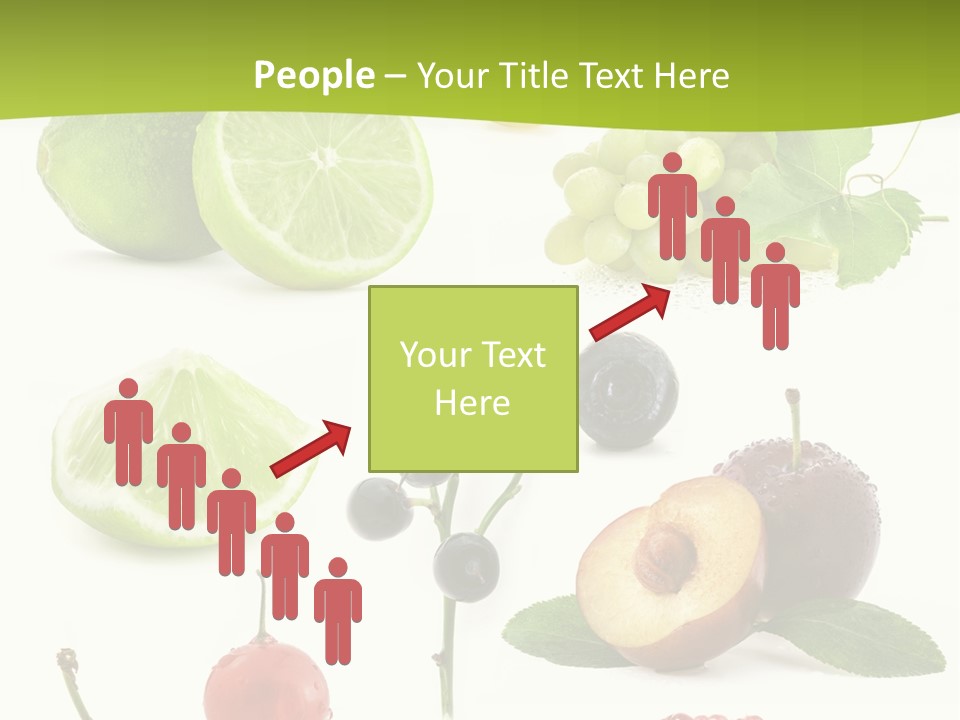 Raw Fruit Segment PowerPoint Template
