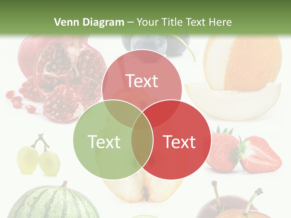 Orange Striped Citrus PowerPoint Template