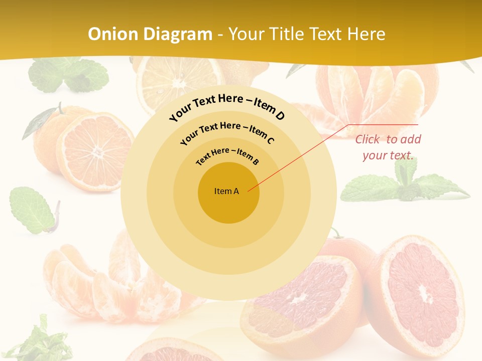 Mint Peppermint White PowerPoint Template