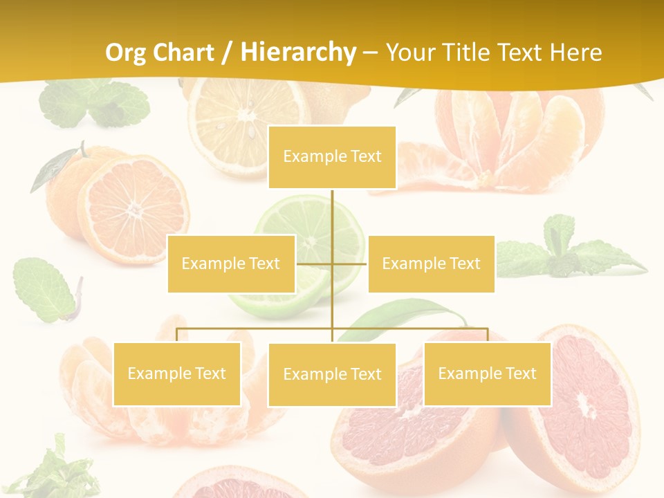 Mint Peppermint White PowerPoint Template