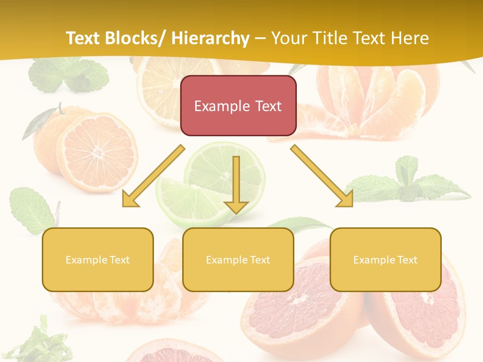 Mint Peppermint White PowerPoint Template