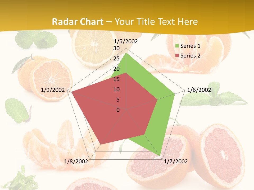 Mint Peppermint White PowerPoint Template