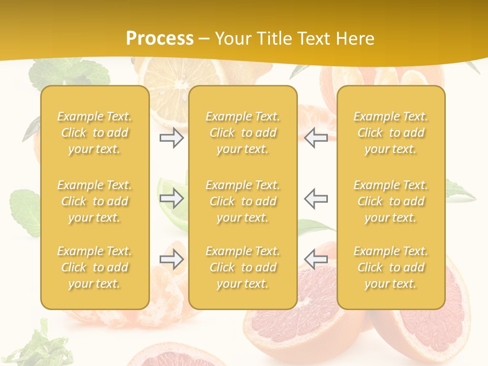 Mint Peppermint White PowerPoint Template