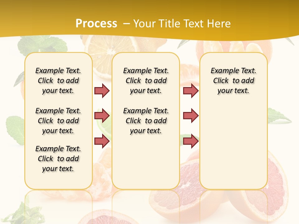 Mint Peppermint White PowerPoint Template