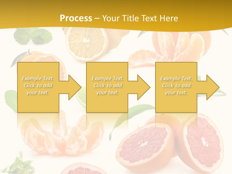 Mint Peppermint White PowerPoint Template