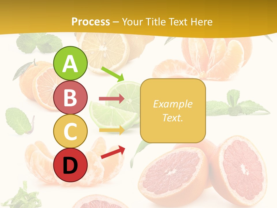 Mint Peppermint White PowerPoint Template