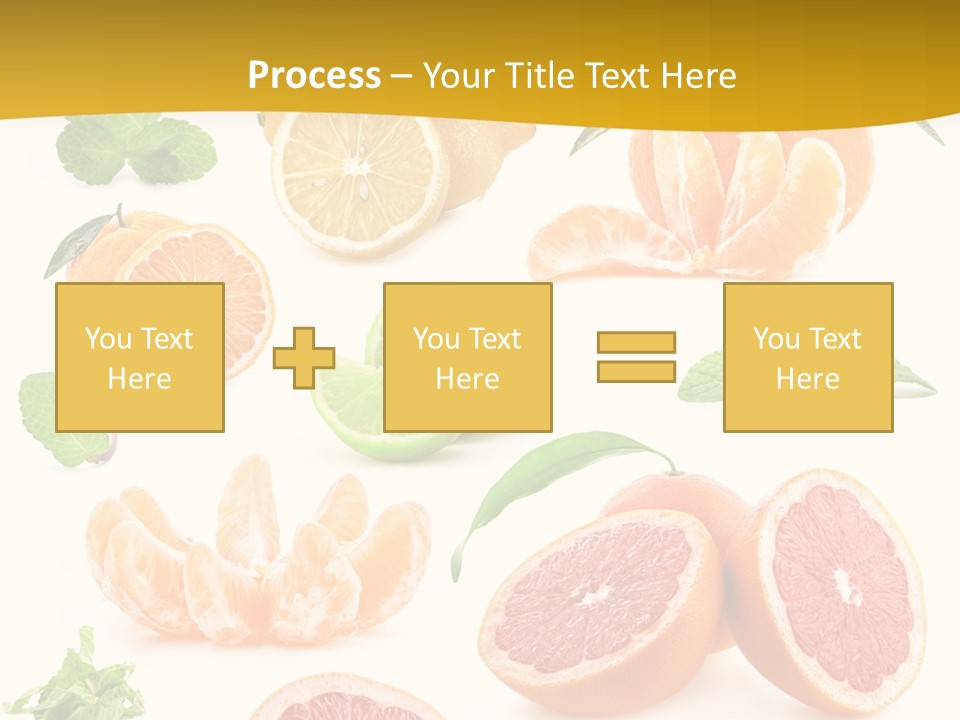 Mint Peppermint White PowerPoint Template