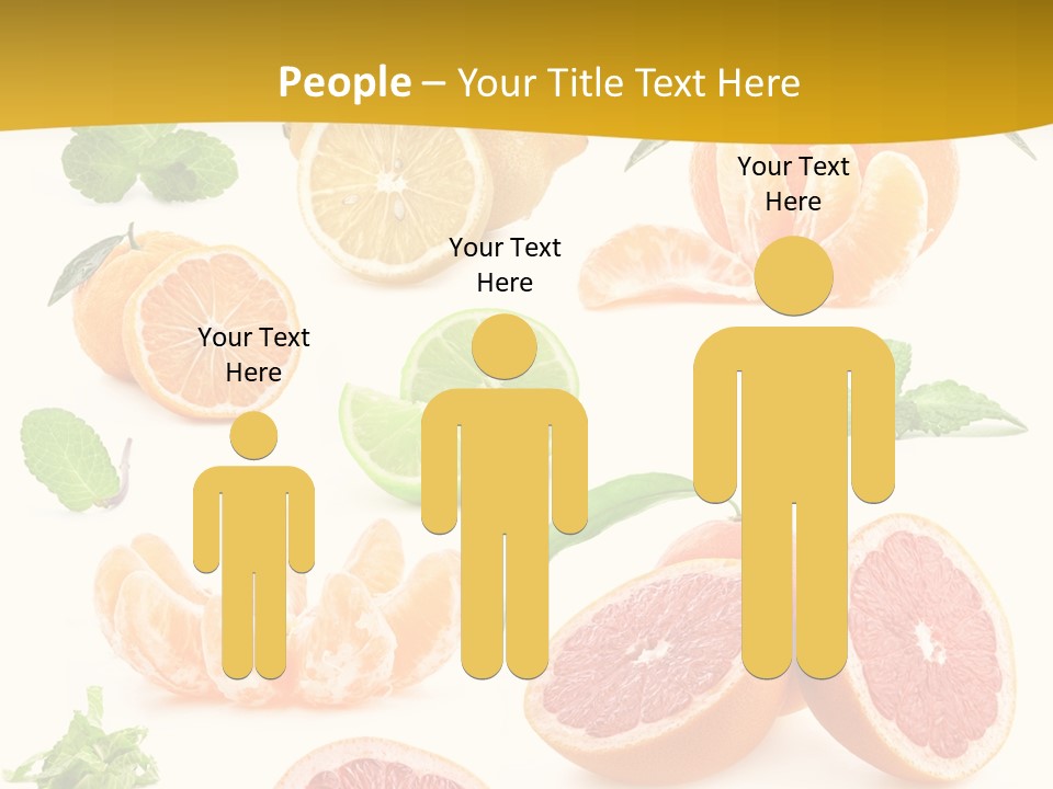 Mint Peppermint White PowerPoint Template