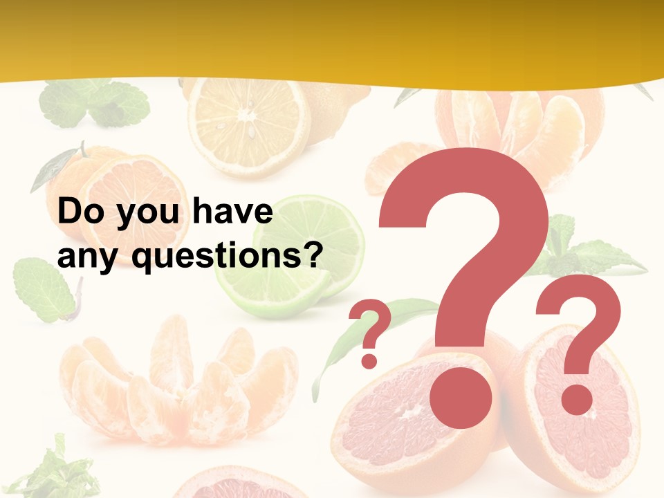 Mint Peppermint White PowerPoint Template