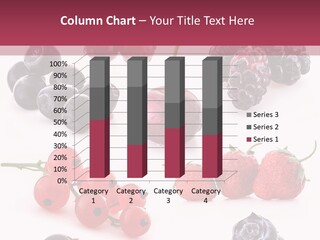 Fructus Cherry Freshness PowerPoint Template
