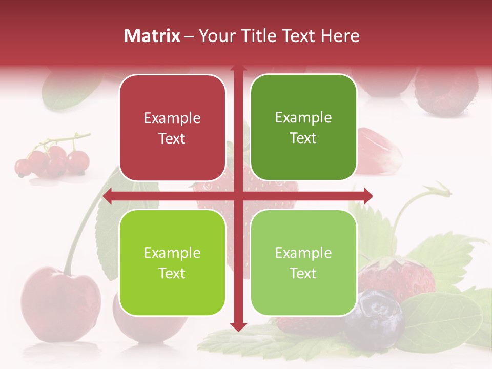 Tea Healthy Round PowerPoint Template