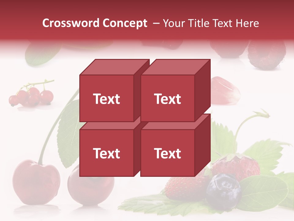 Tea Healthy Round PowerPoint Template