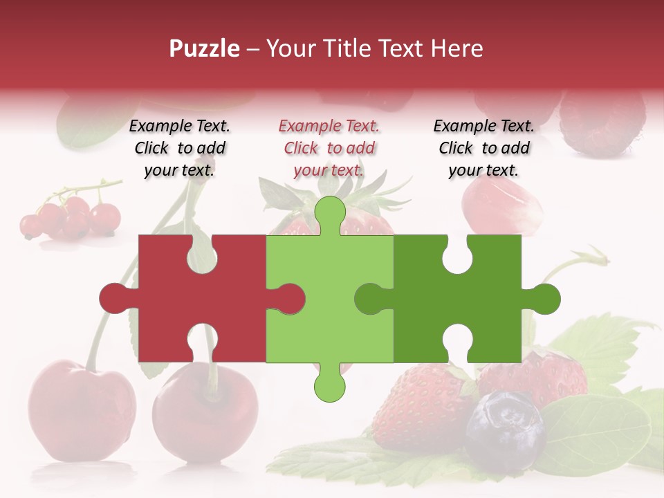 Tea Healthy Round PowerPoint Template