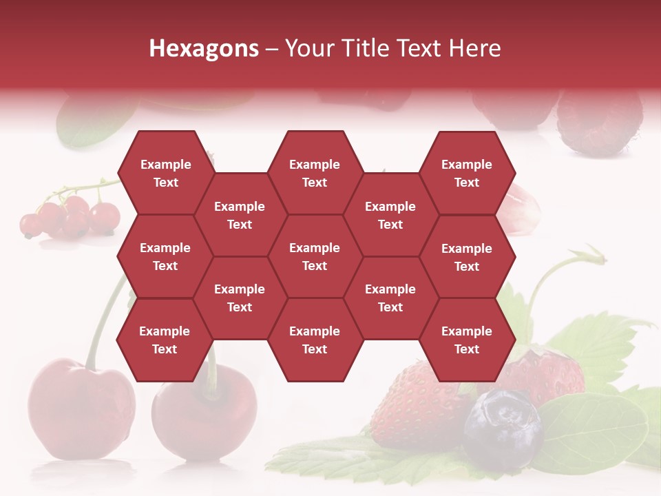 Tea Healthy Round PowerPoint Template