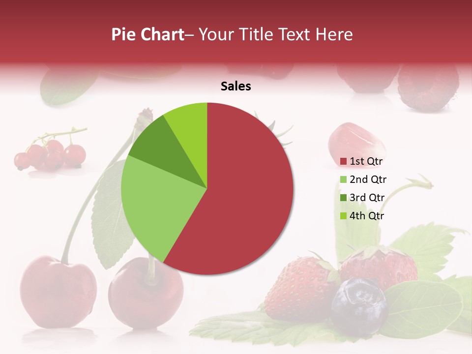 Tea Healthy Round PowerPoint Template