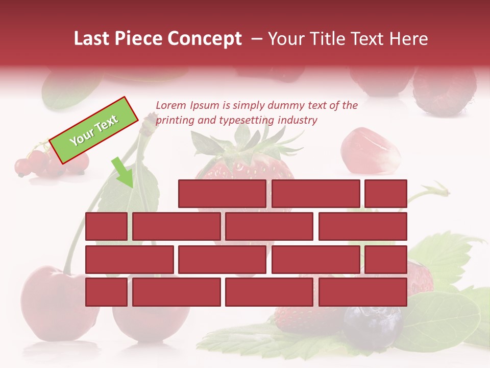 Tea Healthy Round PowerPoint Template