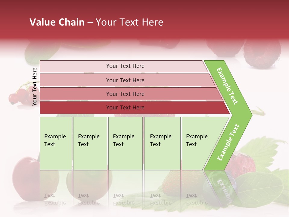 Tea Healthy Round PowerPoint Template
