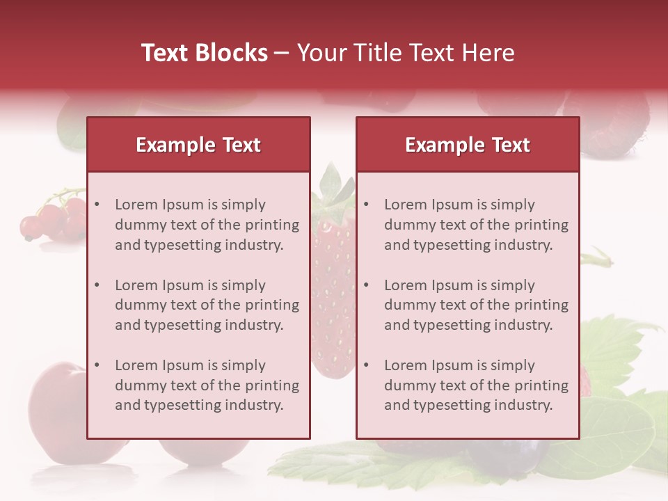 Tea Healthy Round PowerPoint Template