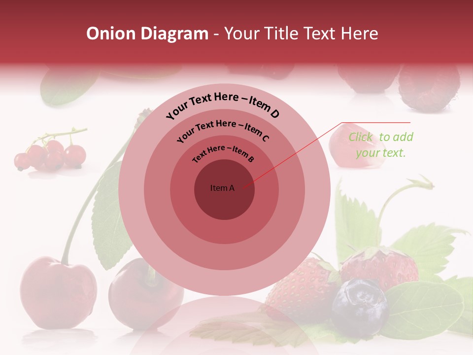 Tea Healthy Round PowerPoint Template