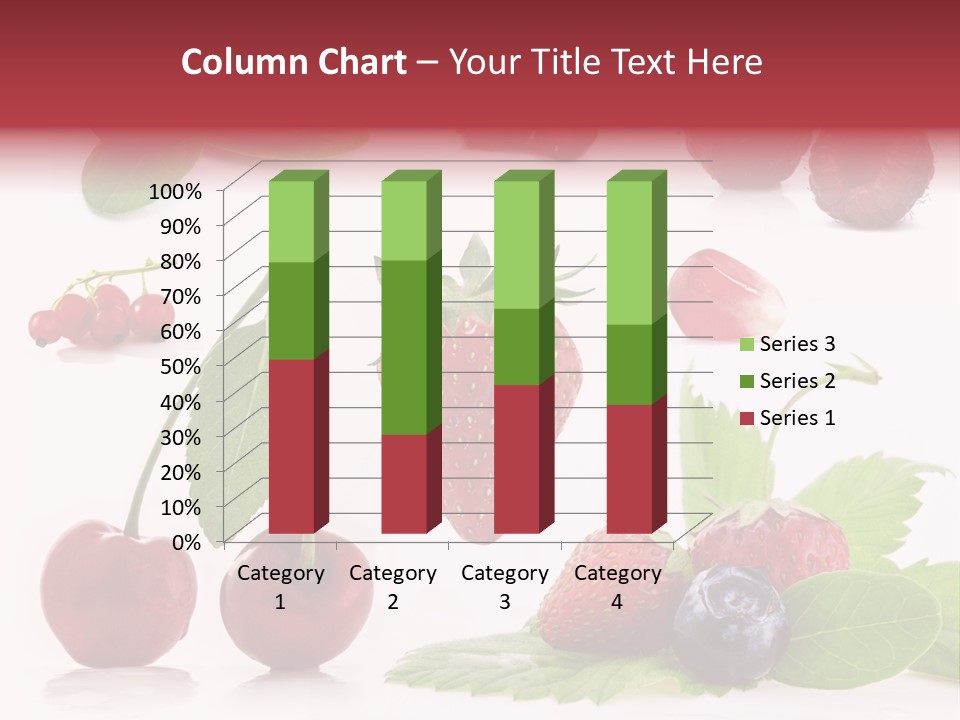 Tea Healthy Round PowerPoint Template