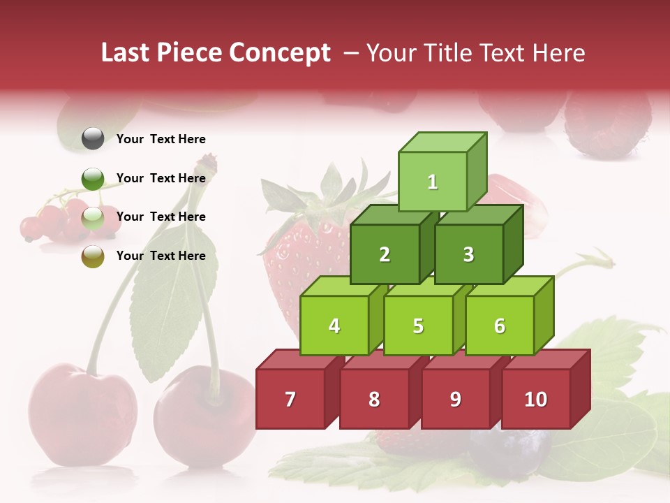 Tea Healthy Round PowerPoint Template