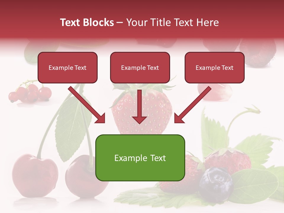 Tea Healthy Round PowerPoint Template