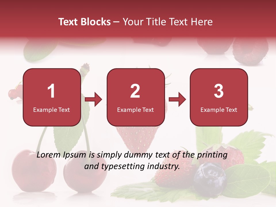 Tea Healthy Round PowerPoint Template