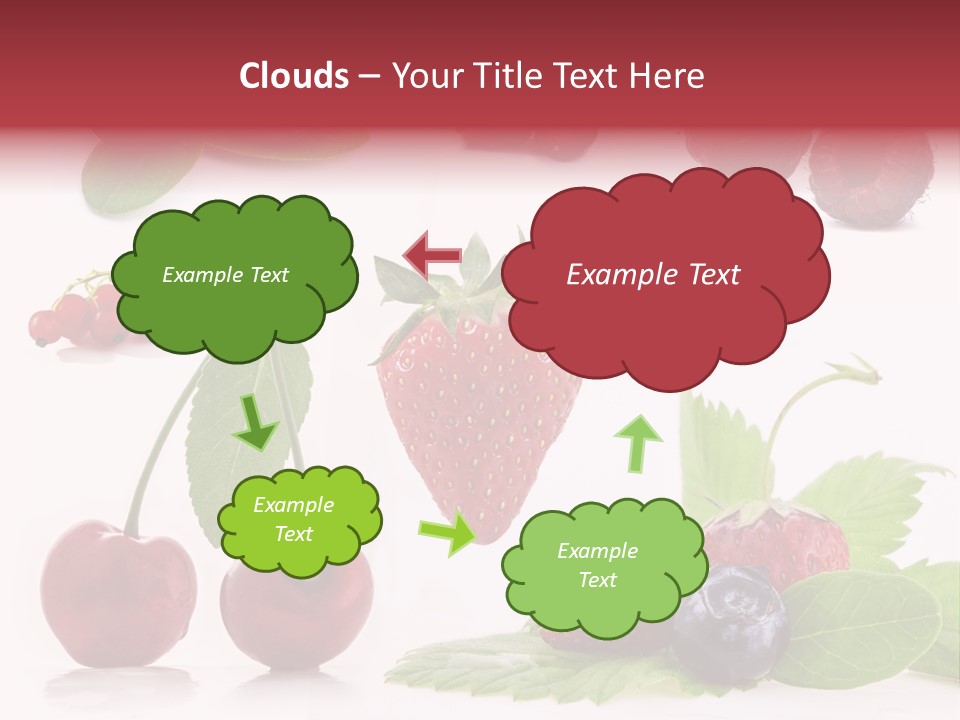 Tea Healthy Round PowerPoint Template