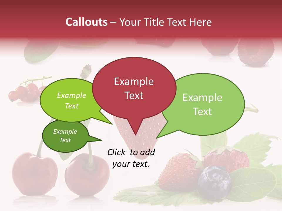 Tea Healthy Round PowerPoint Template
