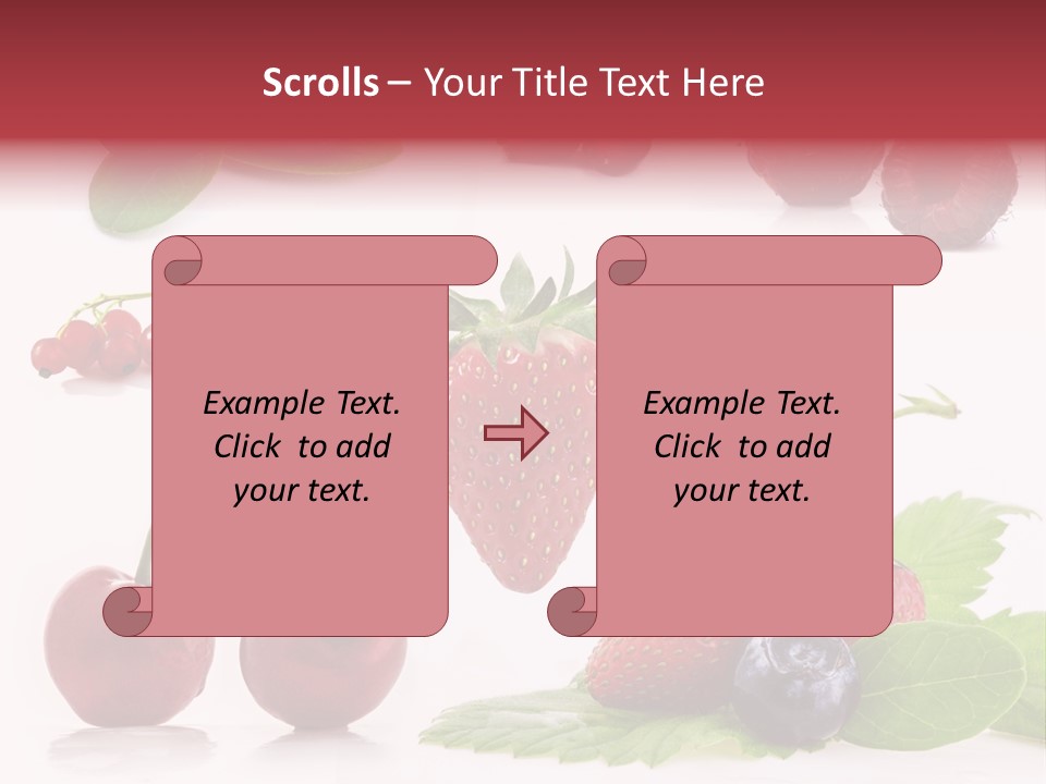 Tea Healthy Round PowerPoint Template
