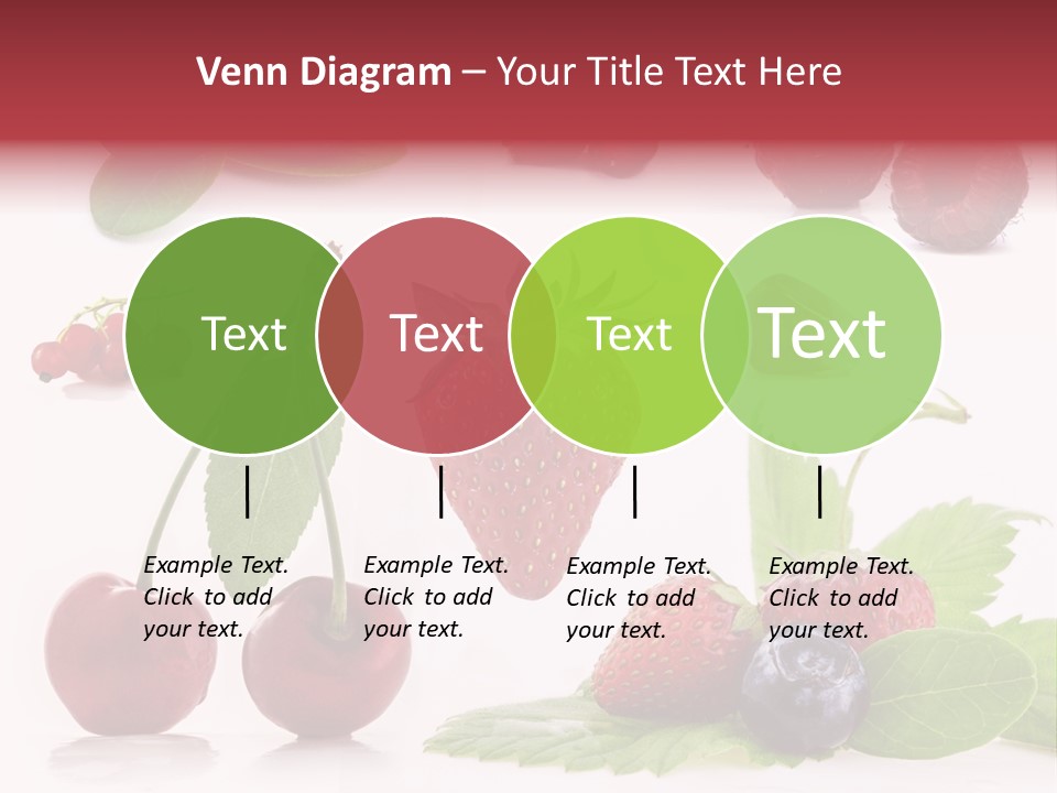 Tea Healthy Round PowerPoint Template