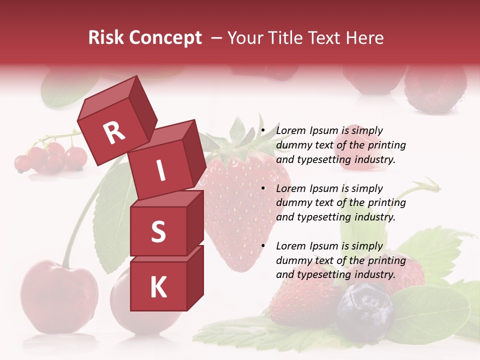 Tea Healthy Round PowerPoint Template