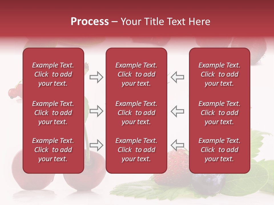 Tea Healthy Round PowerPoint Template