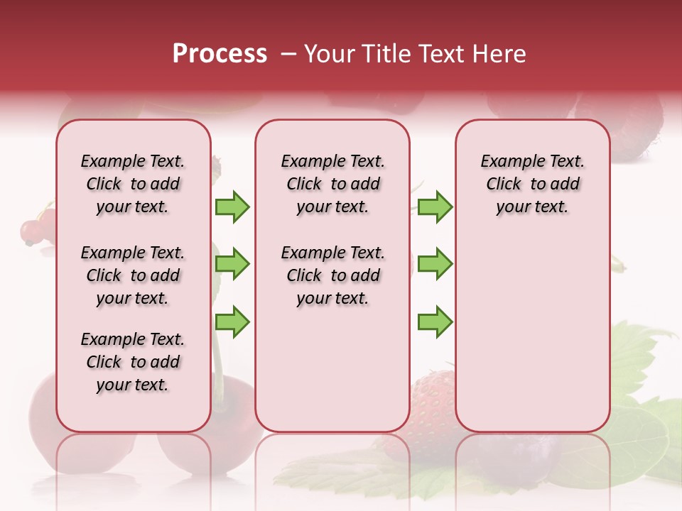 Tea Healthy Round PowerPoint Template
