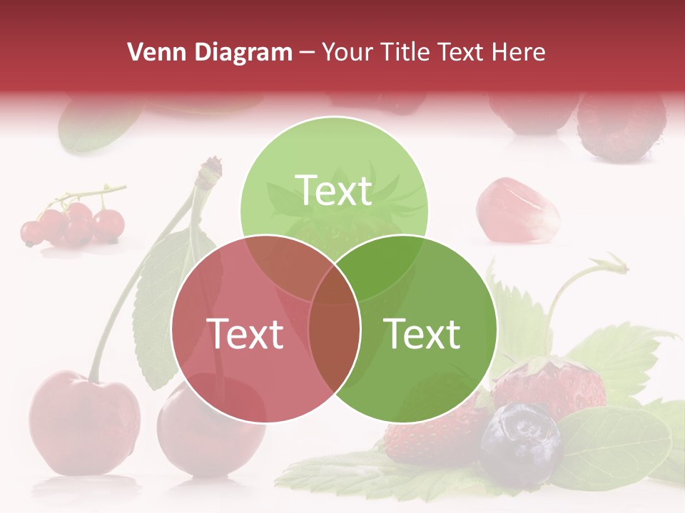 Tea Healthy Round PowerPoint Template