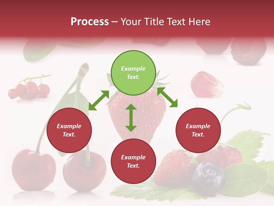 Tea Healthy Round PowerPoint Template