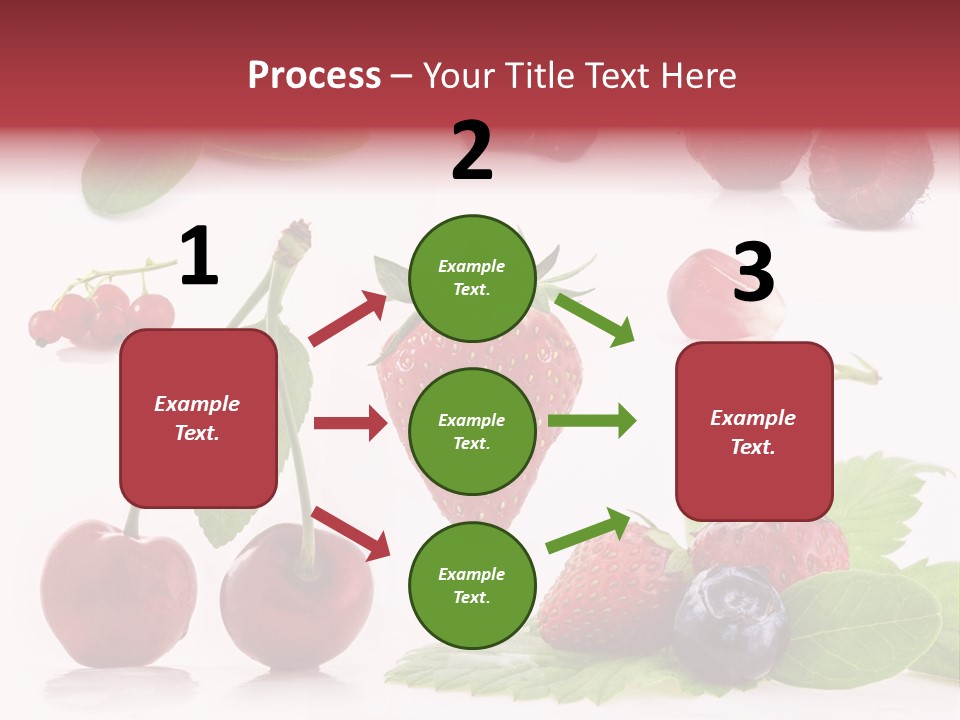 Tea Healthy Round PowerPoint Template