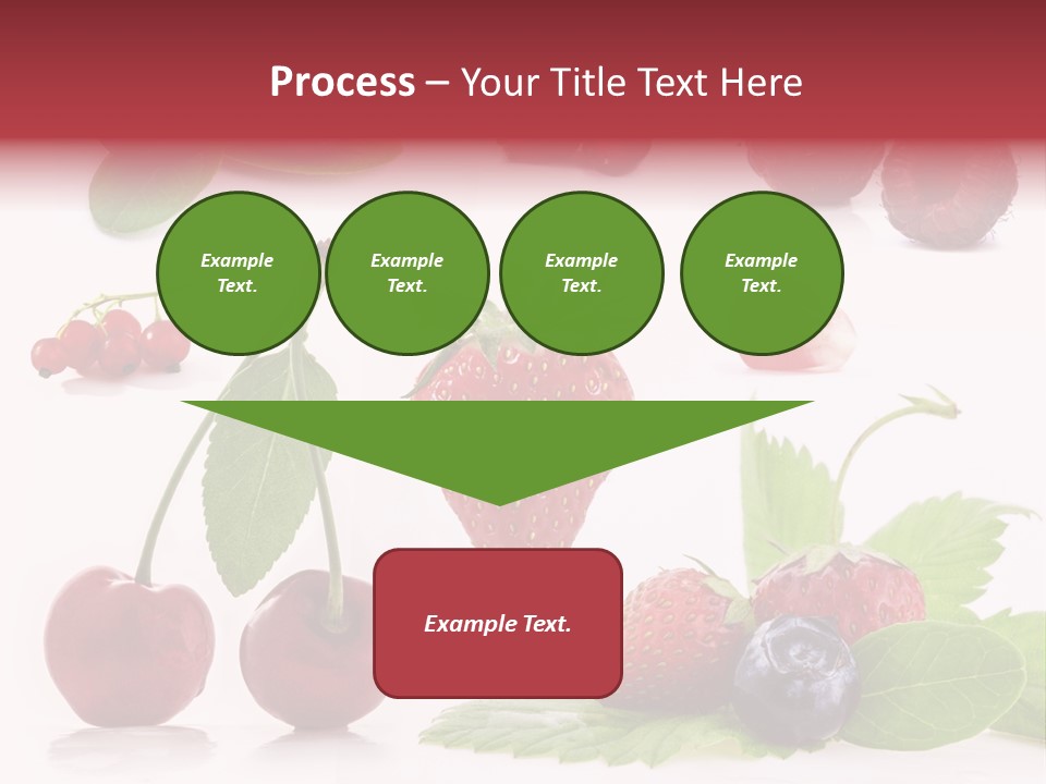 Tea Healthy Round PowerPoint Template