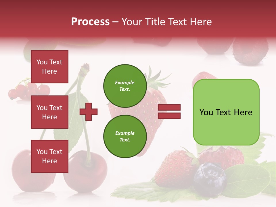 Tea Healthy Round PowerPoint Template