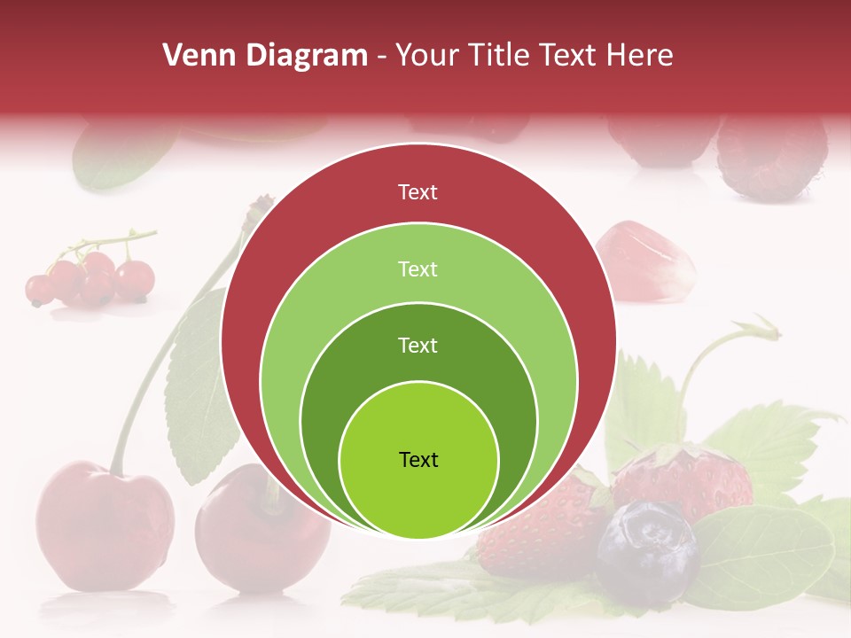 Tea Healthy Round PowerPoint Template