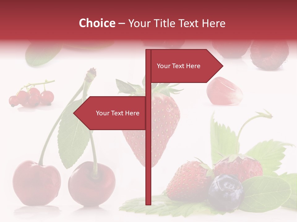 Tea Healthy Round PowerPoint Template