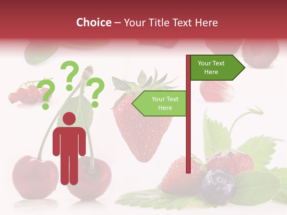 Tea Healthy Round PowerPoint Template