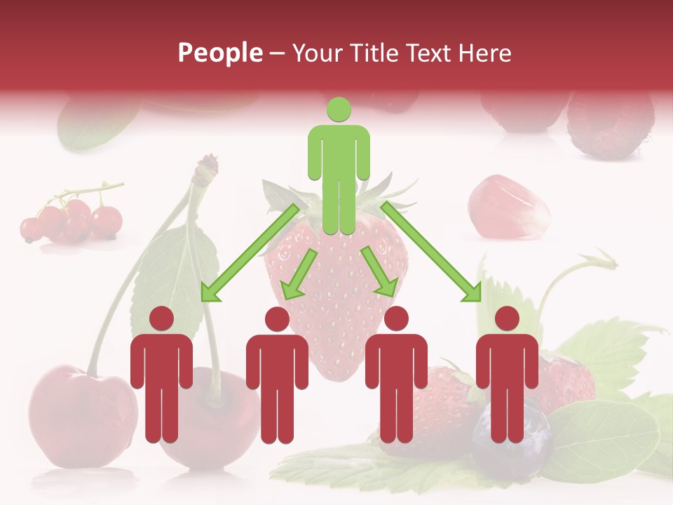 Tea Healthy Round PowerPoint Template