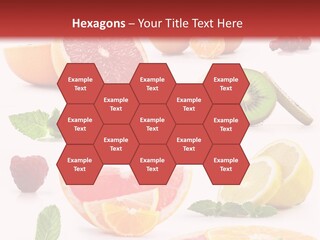 Garnet Aroma Fruit PowerPoint Template
