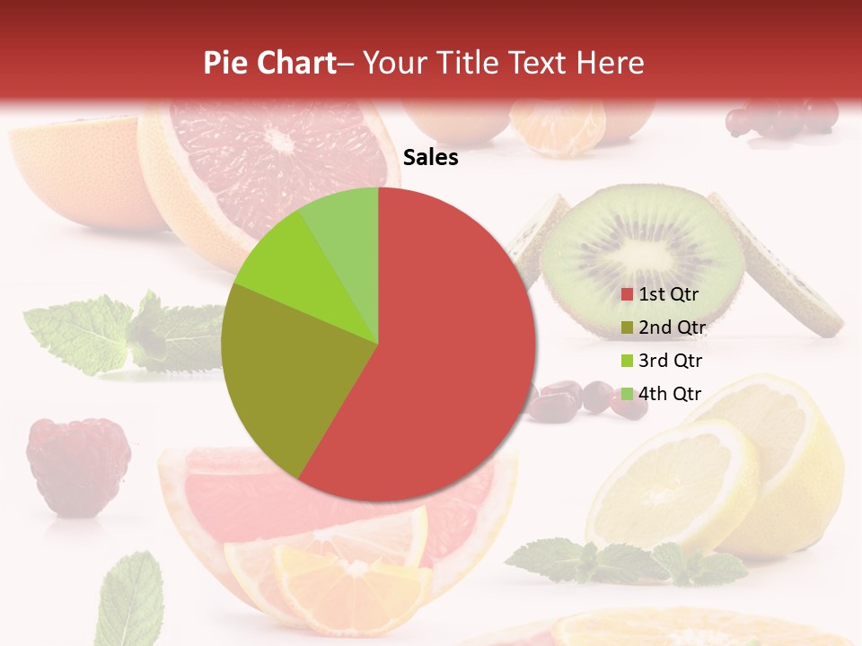 Garnet Aroma Fruit PowerPoint Template