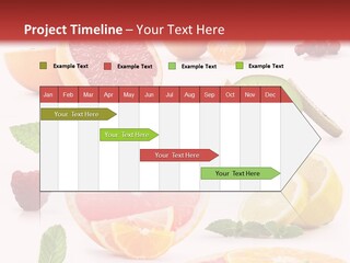 Garnet Aroma Fruit PowerPoint Template