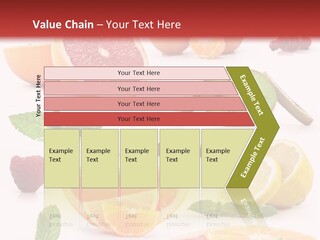 Garnet Aroma Fruit PowerPoint Template