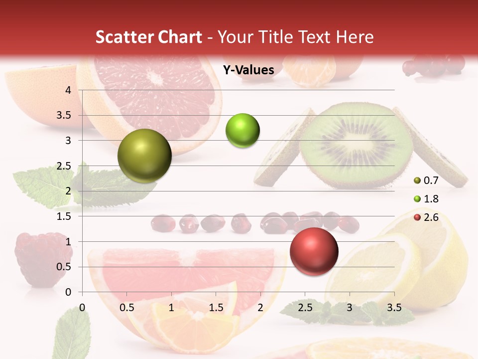 Garnet Aroma Fruit PowerPoint Template