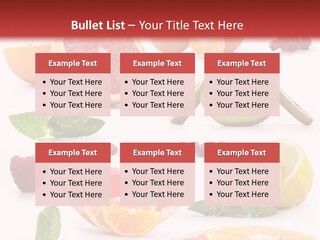 Garnet Aroma Fruit PowerPoint Template